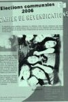 Cahier de revendications 2006